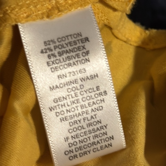 CUPIO Sz XL yellow sleeveless textured split collar ties top blouse - Picture 8 of 8